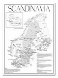 obraz-na-plotnie-mapa-skandynawia-50x70cm