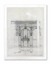 obraz-na-plotnie-plan-rysunek-techniczny-33x43cm