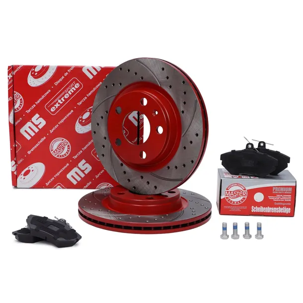 TARCZE + KLOCKI HAMULCOWE przód AUDI A4 B5; VW PASSAT B5, PASSAT B5.5