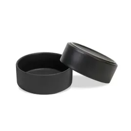 miska-spunkyjunky-ceramiczna-czarna-850ml-dla-kotow-i-psow-2-sztuki