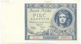 banknot-5-zlotych-1930r-seria-cs-2898734-stan1
