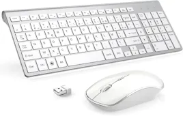 klawiatura-joyaccess-azerty-srebrno-biala-ultracienka-ergonomiczna-mysz