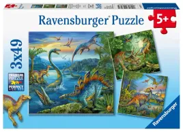 puzzle-3x49-fascynacja-dinozaurami
