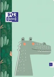 oxford-kids-zeszyt-a5-kratka-32-kartki-bez-marginesu-krokodyl