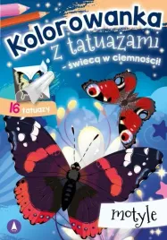kolorowanka-z-tatuazami-swieca-w-ciemnosci-motyle
