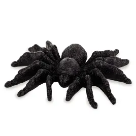 kolekcja-halloween-dekoracja-pajak-czarny-tworzywo-sztuczne-35x15x12-cm