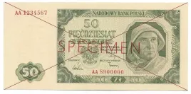 50-zlotych-1lipca-1948r-seria-aa-1234567-stan-unc