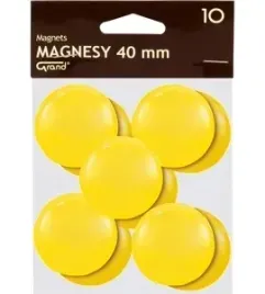 magnesy-biurowe-na-lodowke-tablice-40mm-zolte-10szt-grand