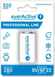 akumulatorek-6f22-ni-mh-everactive-9v-320mah-professional-line-1-szt