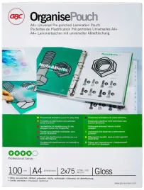 folia-do-laminacji-gbc-organise-a4-75mic-przezroczyste-41664e