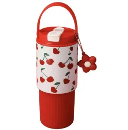 ecarla-kubek-termiczny-z-uchwytem-czerwony-w-wisienki-bd57-750-ml
