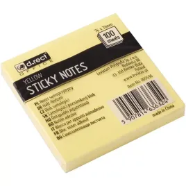 bloczek-samoprzylepny-76x76mm-100k-zolty-d-rect-009598