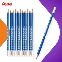 olowek-drewniany-pentel-cb60t-trojkatny-hb-12-sztuk
