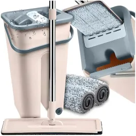 mop-plaski-z-wyciskaczem-wiadrem-dwukomorowym-2-wklady-mikrofibra-zestaw