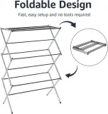 amazon-basics-suszarka-na-pranie-rodzaj-balkonowa-na-bielizne-wolnostojaca-pionowa