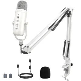 mikrofon-zealsound-k66-pearly-white-biale-ramie-redukcja-szumow