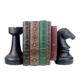 podporki-do-ksiazek-szachowy-design-18x10x25-cm-czarny-dekoracyjne-unikalne