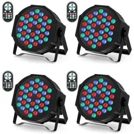 reflektory-uking-led-rgb-36-diod-zestaw-4-z-pilotem