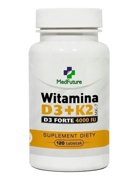 WITAMINA D3 4000IU + K2 MK-7 100mcg 120tab
