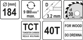 pila-tarczowa-184x40tx30-mm-yt-6061-yat