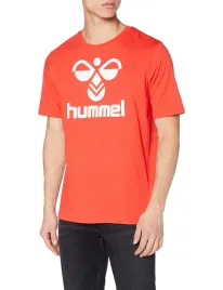 hummel-classic-logo-tee-t-shirt-meski-czerwony-s-sportowy