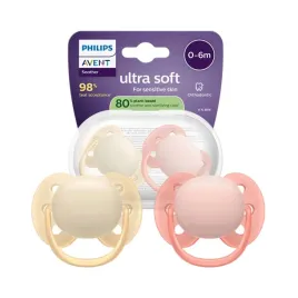 philips-avent-smoczek-ultra-soft-0-6m-oddychajacy-etui-2-szt