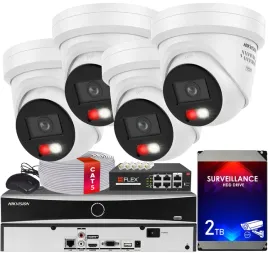 monitoring-ip-8mpx-hikvision-colorvu-3-0-4x-ds-2cd2387g3-lis2uy-sl-dysk-2tb