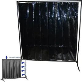 zaslona-spawalnicza-parawan-ze-stelazem-120x180cm-magnum-en1598-szara