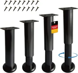 nordkai-zestaw-4-regulowanych-nozek-meblowych-18-30-cm-czarny