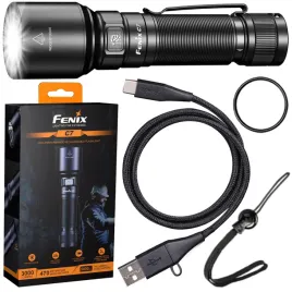 latarka-diodowa-fenix-c7-3000lm-470m-usb-c-akumulator-dodatki