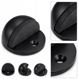 odbojnik-drzwiowy-sfera-45x25-odboj-do-drzwi-ogranicznik-stoper-czarny-mat