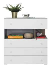 komoda-biala-beton-dab-85cm-4-szuflady-polka-si11