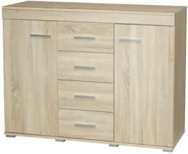 komoda-120-cm-dab-sonoma-szuflady-drzwi-m-4