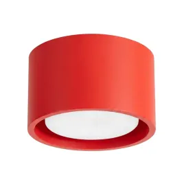 plafon-modo-1-czerwony-gx53