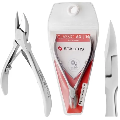 STALEKS PRO CĄŻKI DO OBCINANIA PAZNOKCI MANICURE CLASSIC 14mm NC-63-14