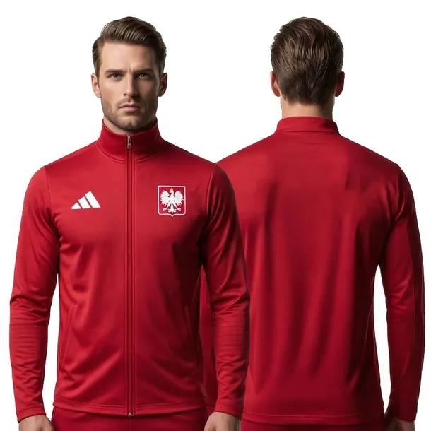 ADIDAS Bluza piłkarska kibica Męska Damska Polska Reprezentacji - L
