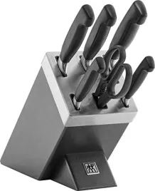 zwilling-gourmet-knife-block-zestaw-4-nozy-szary-sharpblock-samooostrzacy