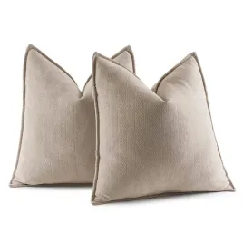 miulee-poszewki-50x50-bezowe-chenille-na-poduszki-do-sofy