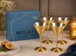 komplet-4-kieliszkow-do-martini-460-ml-zlote-matowe-nietlukace