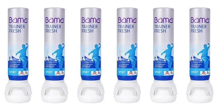 Odświeżacz, dezodorant do butów Bama Trainer Fresh 6 x 100 ml