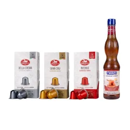wloska-kawa-w-kapsulkach-do-nespresso-saquella-3-smaki-syrop-karmelowy