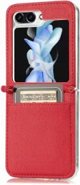 coque-skorzane-etui-do-samsung-galaxy-z-flip-6-flip7-fe-portfel-czerwone