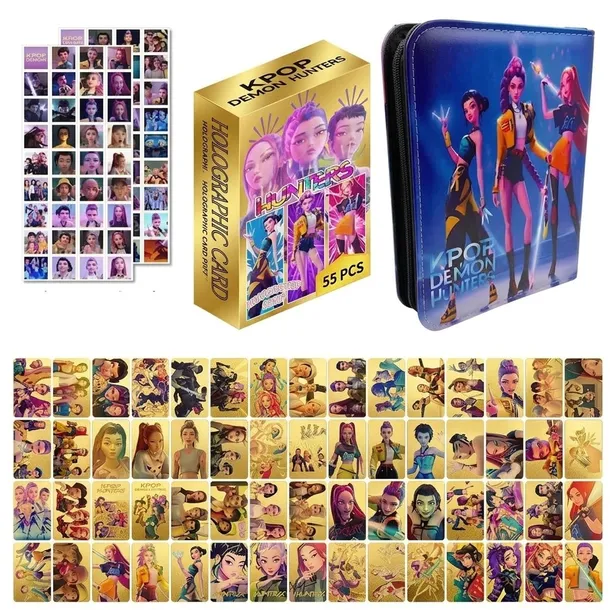 Album Na 400 Kart + Karty Kolekcjonerskie 55 Sztuk Kpop Demon Huntrix