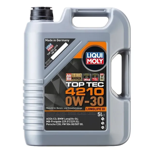 Olej Silnikowy Liqui Moly 21605 Top Tec 4210 0w30 5L