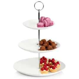 patera-porcelanowa-biala-3-pietrowa-34-cm