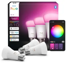 3x-zarowka-led-e27-a60-6w-810lm-cct-rgb-smart-inteligentna-philips-hue
