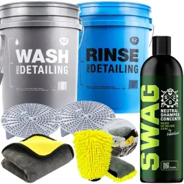 k2-wiadro-detailingowe-z-separatorem-x2-swag-basic-szampon-samochodowy