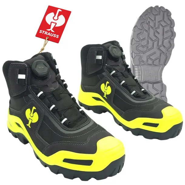 Buty robocze Engelbert Strauss Kastra II S3 z BOA BHP WODOODPORNE Szary 43