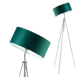 lampa-stojaca-podlogowa-zielen-trojnog-abazur-led-e27-regulowana-nowoczesna