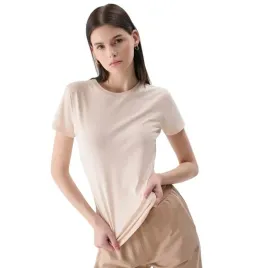 koszulka-damska-t-shirt-4f-4fwss25ttshf2351-bez